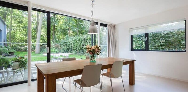 Aluminium schuifpui groot